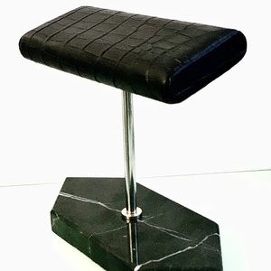 Watch Holder Marble & Leather for your Rolex or AP